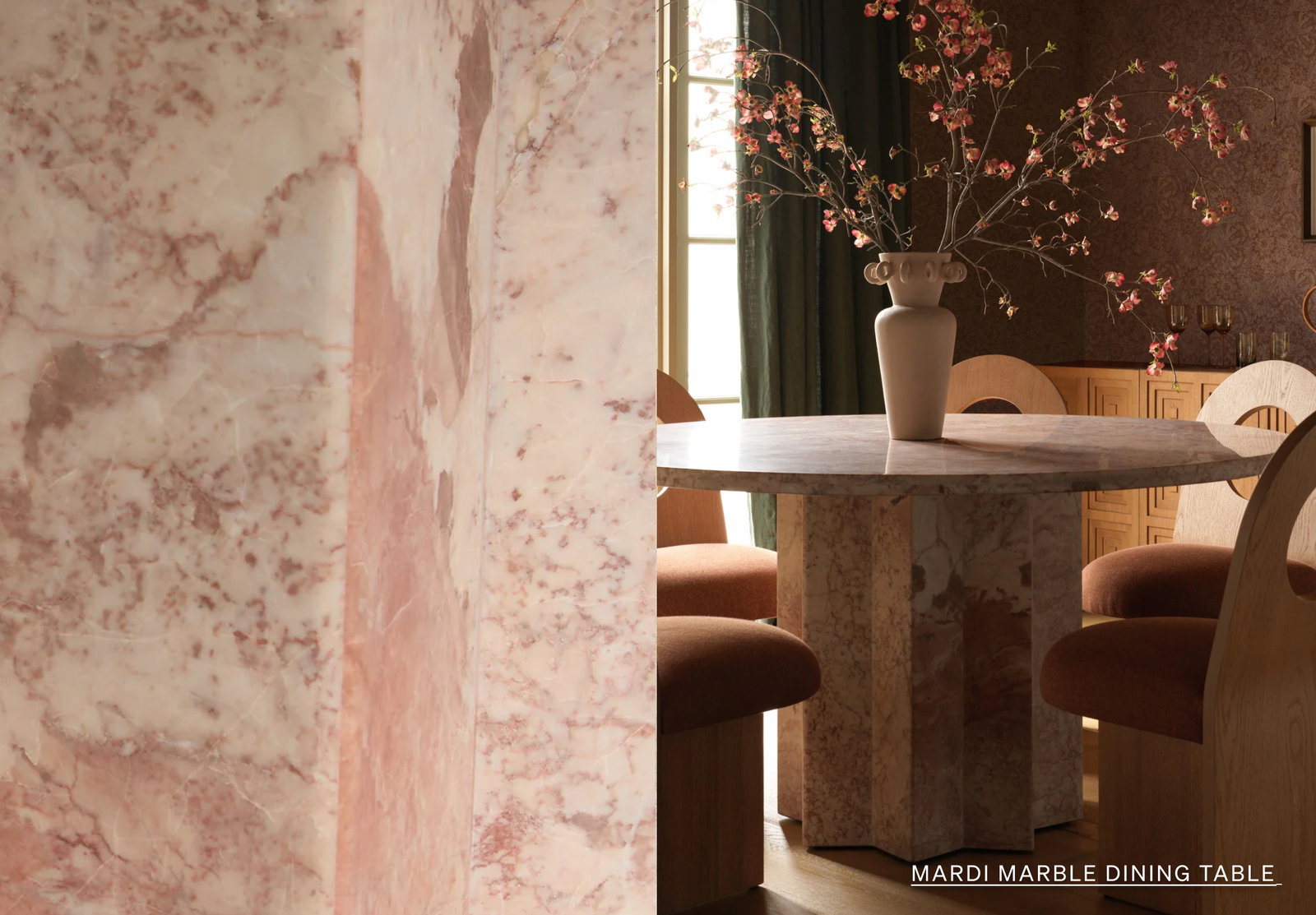 Shop Mardi Marble Dining Table