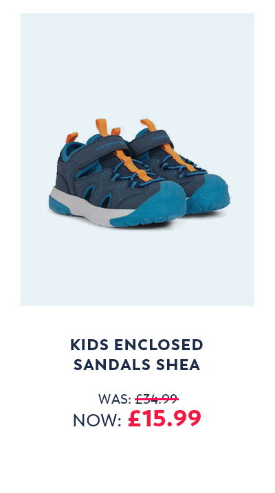 Kids Enclosed Sandals Shea
