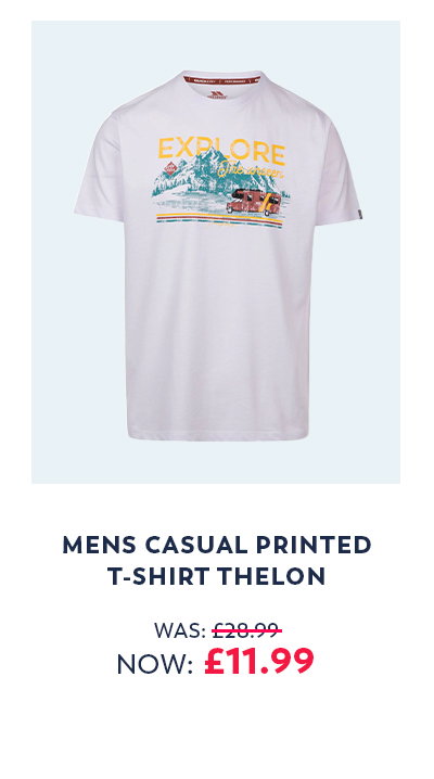 Mens Casual Printed T-Shirt Thelon