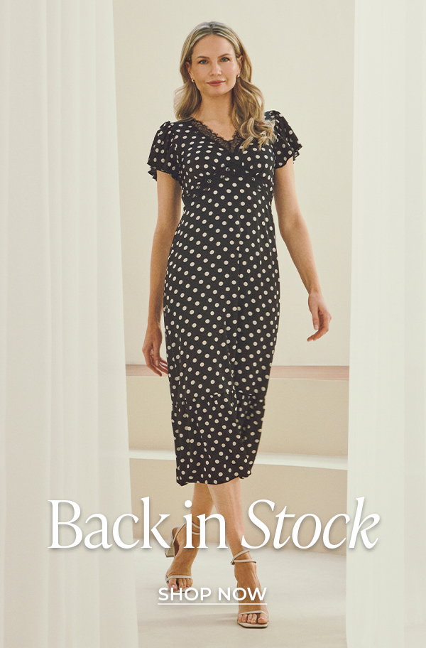 Back In Stock | Shop Now