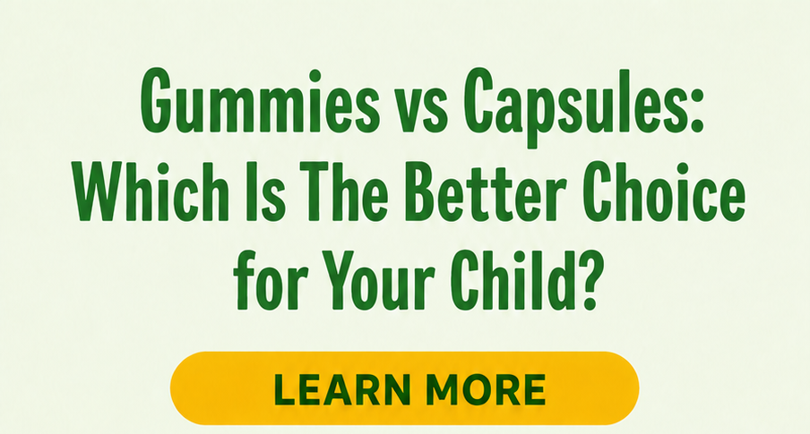 GUMMIES vs PILLS: WHICH IS THE BETTER CHOICE FOR YOUR CHILD?LEARN MORE  This World Oral Health Day, let's talk about nutrition & smiles!