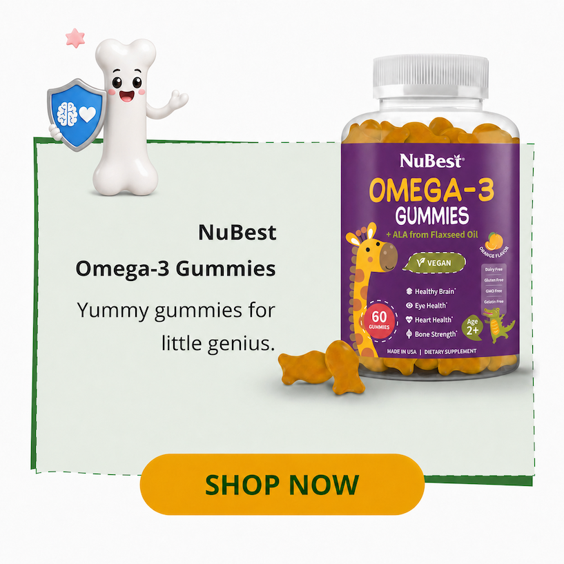 NuBest Omega-3 Gummies: Yummy gummies for little genius 