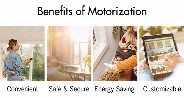 the many benefits of motorized blinds and shades