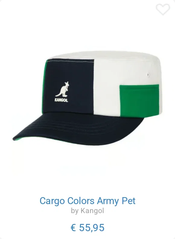 Cargo Colors Army Pet by Kangol