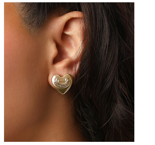 Heart Stud Earrings