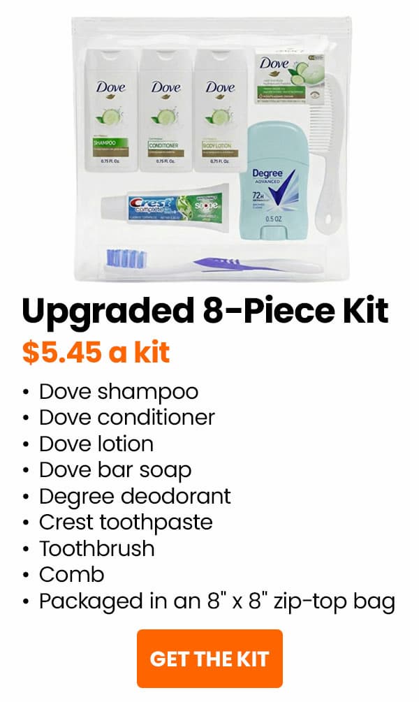 Upgraded 8-Piece kit. Get the kit.