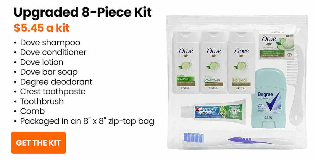 Upgraded 8-Piece kit. Get the kit.