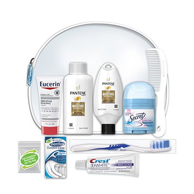Women's Deluxe Brand Travel Hygiene Kit - 10-Piece