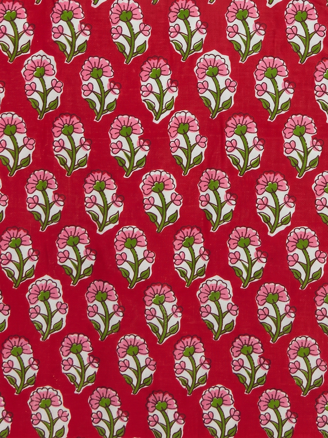 Crimson Petal Block Print Collection