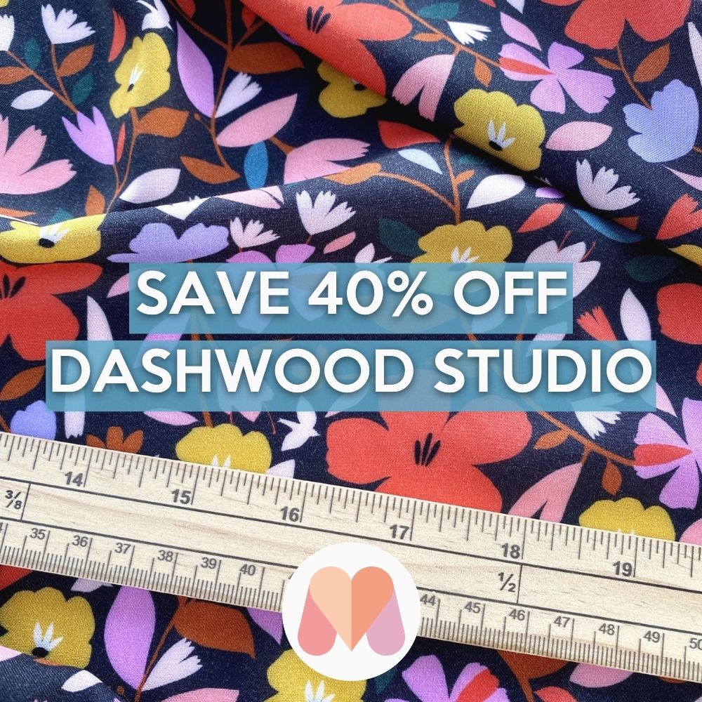 Save 40% off Dashwood Studio fabric