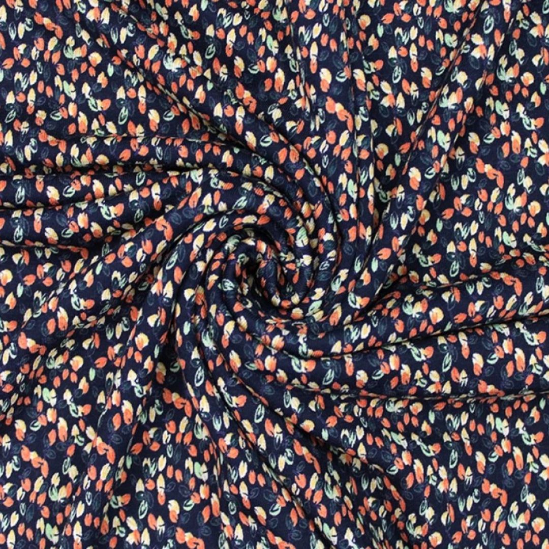 Deadstock Viscose Jersey Stretch Knit Fabric Mustard