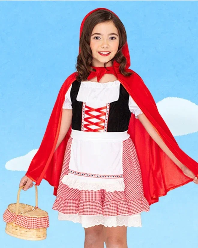 Storybook Red Riding Hood Girls Book Week Costume