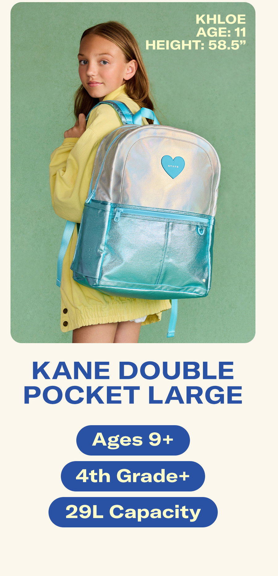 Shop Kane DOuble Pocket Large