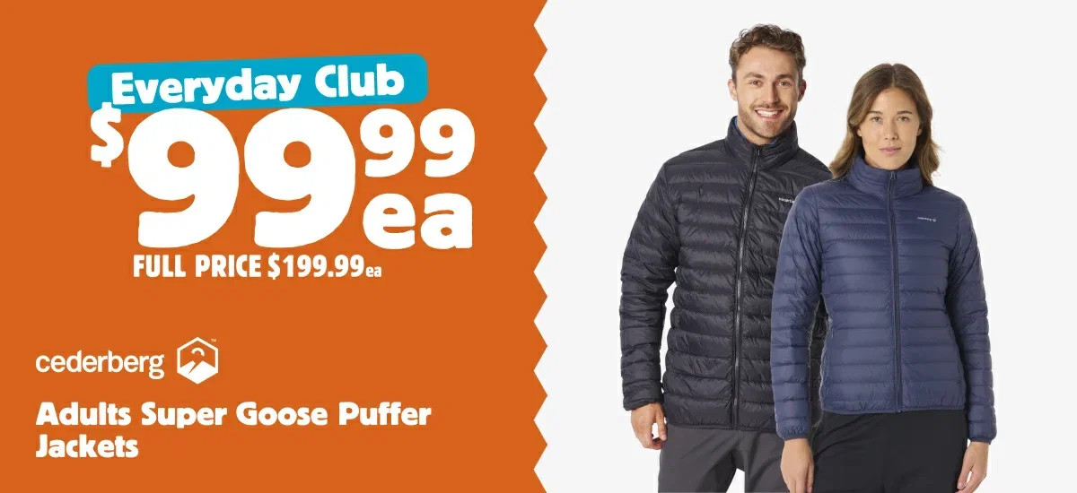 Cederberg Adults Super Goose Puffer Jackets