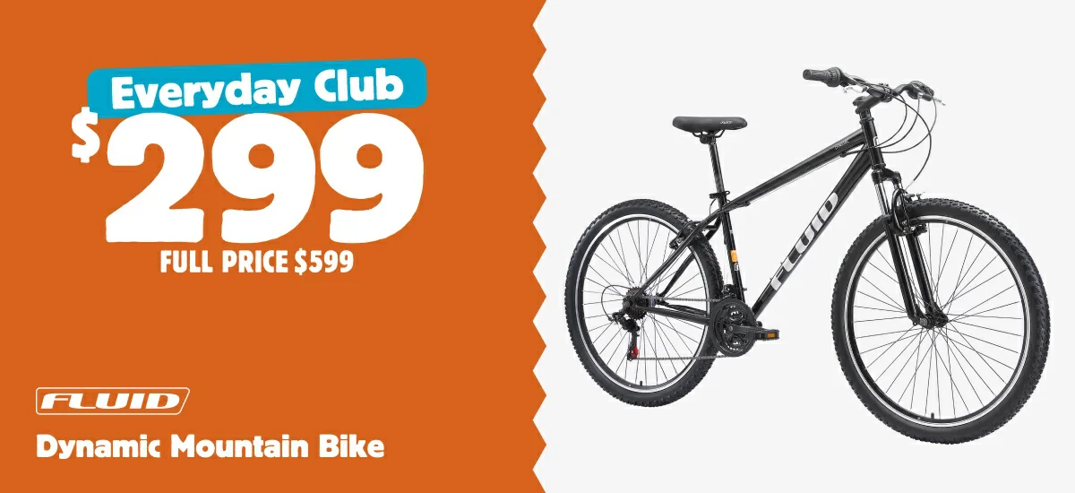 Fluid Dynamic Mountain Bike
