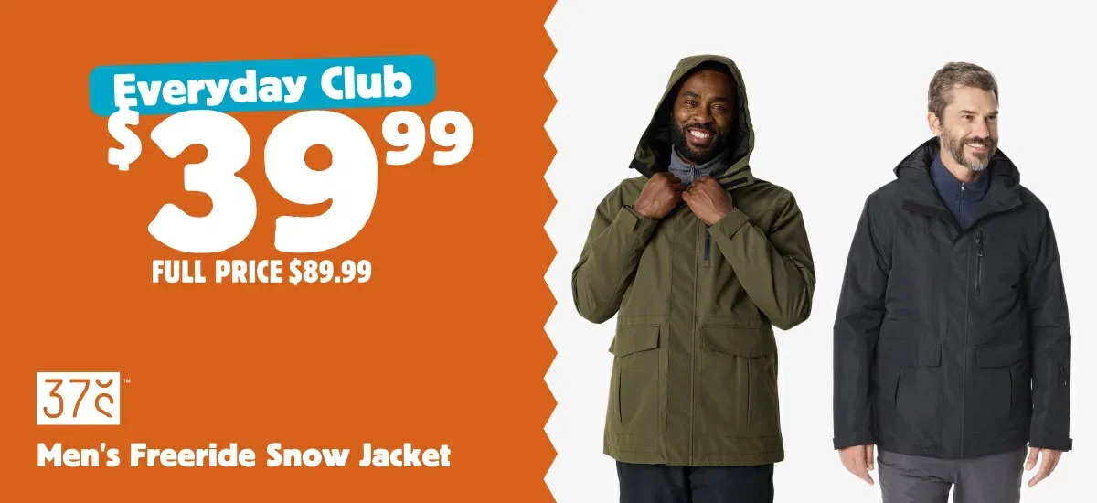 37 Degrees South Men's Freeride Snow Jacket
