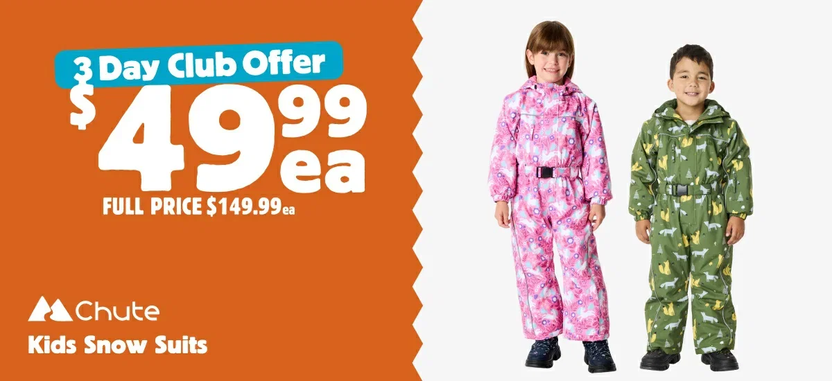 Chute Kids Snow Suit
