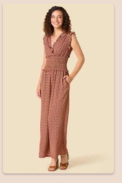 Shop Boho In Bloom Jumpsuit