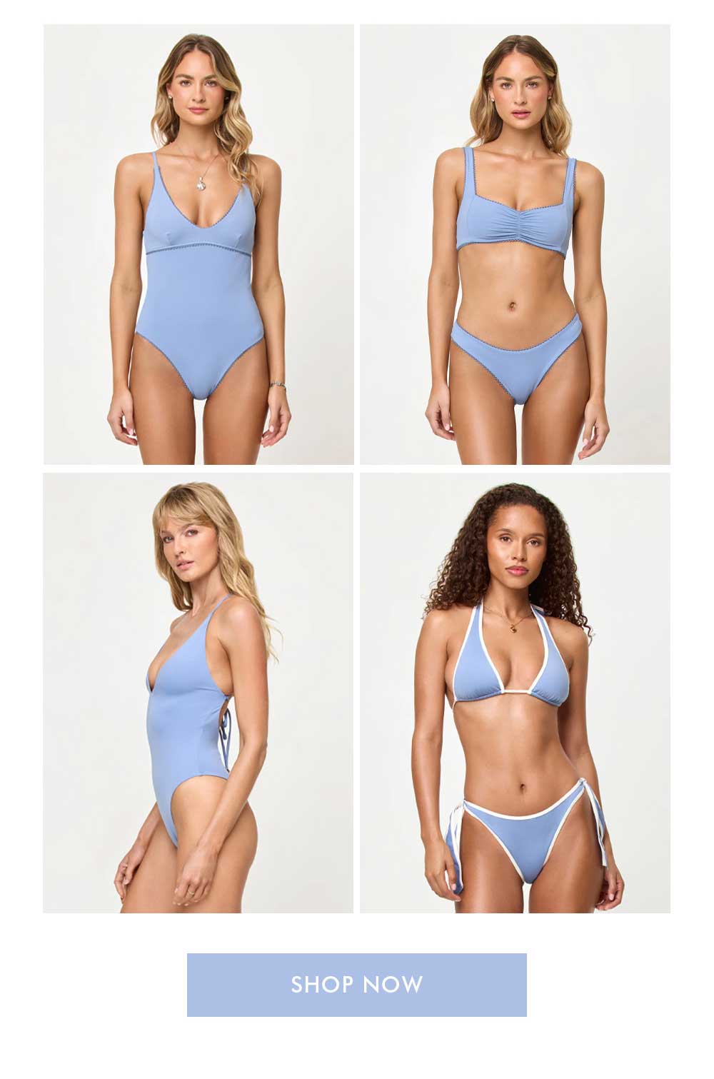 New Blue Swim Styles - Shop Now.