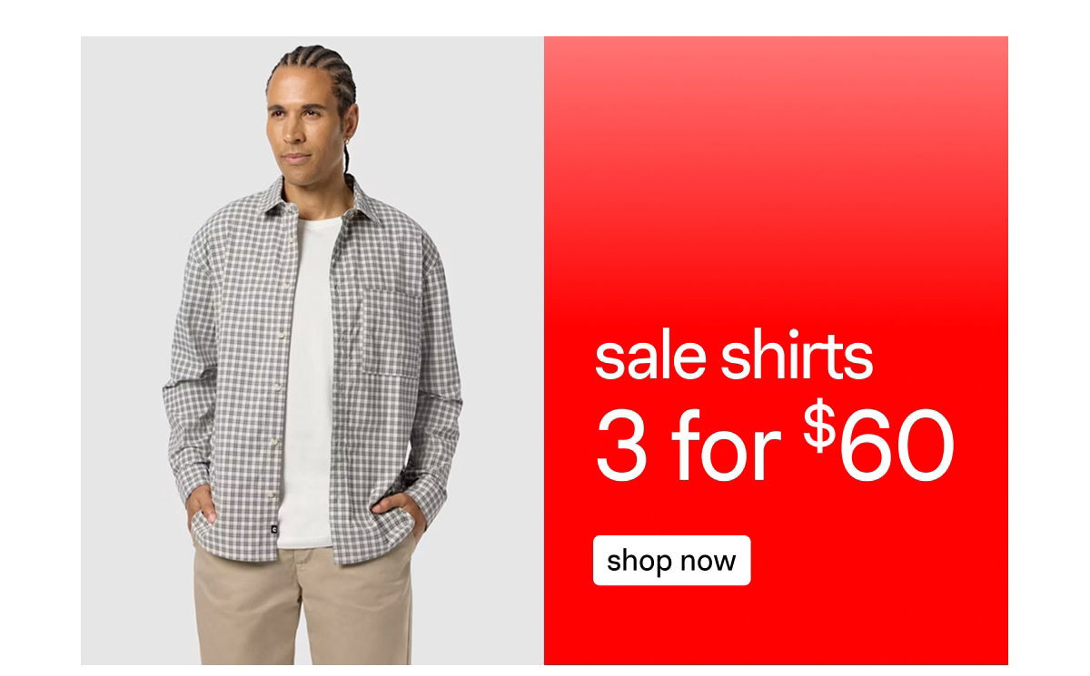 Shop Sale Shirts 3 for $60