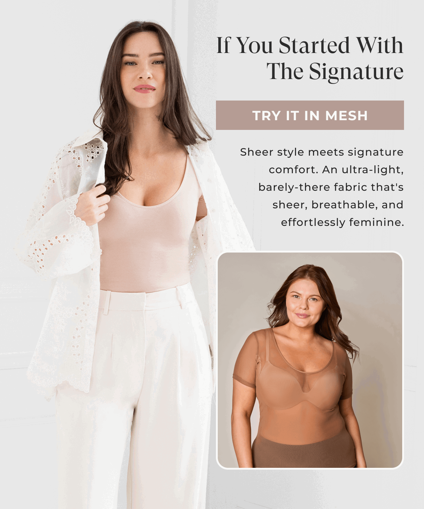 Shop the Mesh Undershirt!