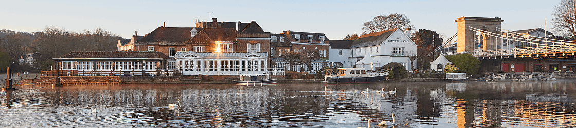 Exterior View of The Compleat Angler