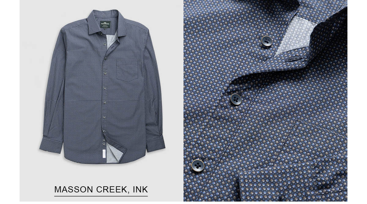 Shop Masson Creek Shirt, Ink online and instore at Rodd & Gunn