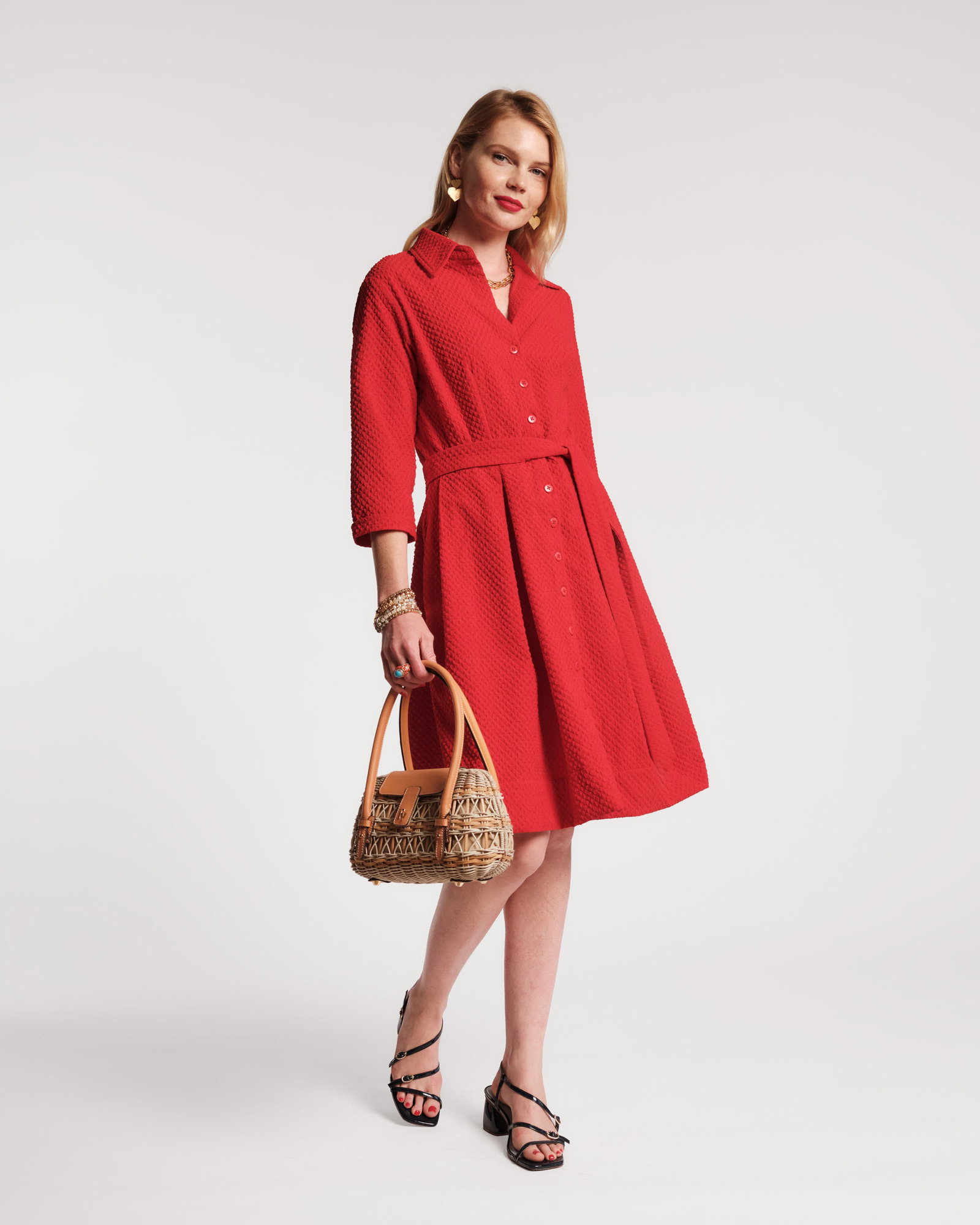 Bellini Dress Red 