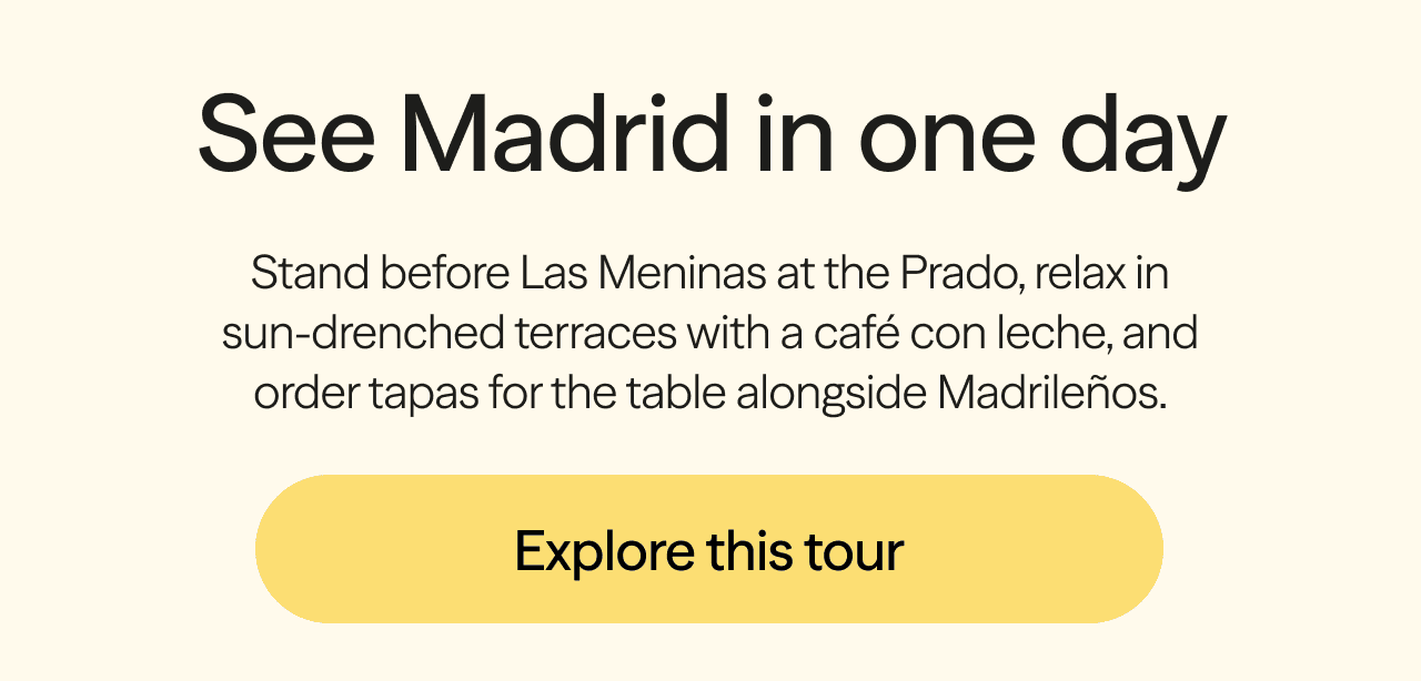 Madrid in one day