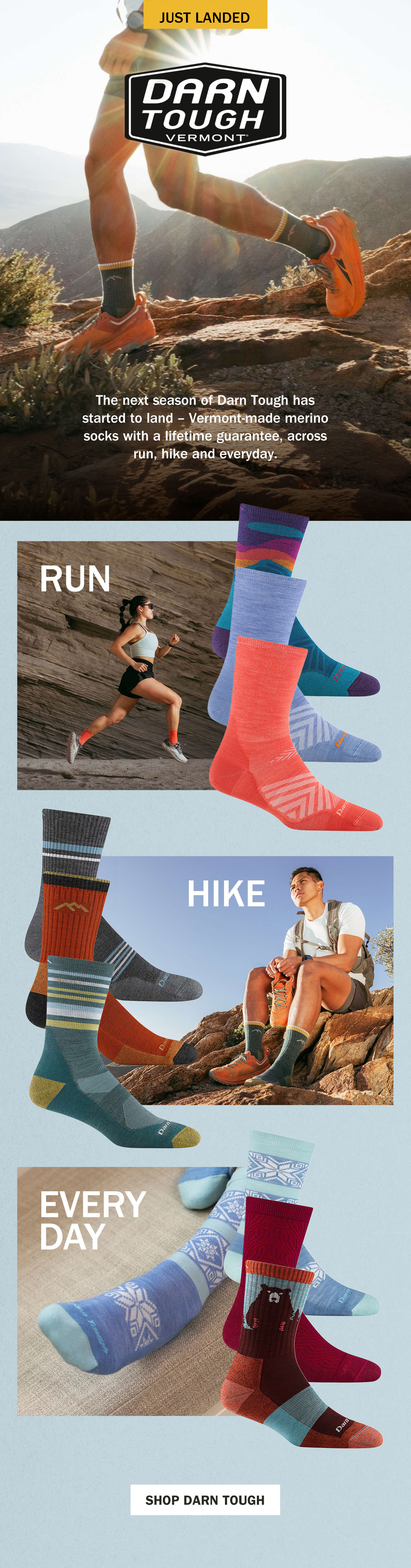 New From Darn Tough | Hiking Socks | Midweight & Cushioned Socks | WildBounds