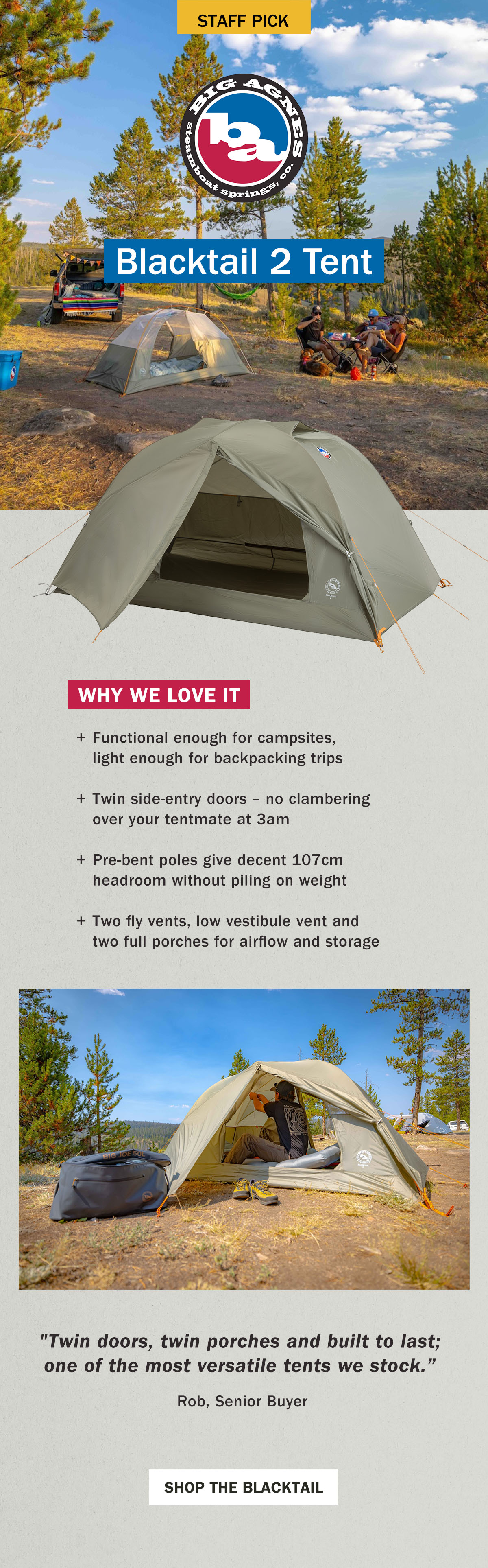 Big Agnes Tents | Ultralight & Camping Tents | WildBounds