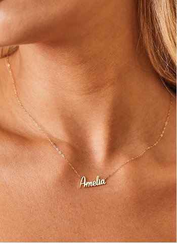 Dainty Personalized Name Necklace