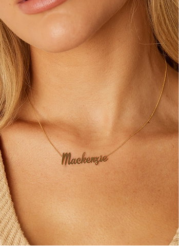 Custom Name Necklace