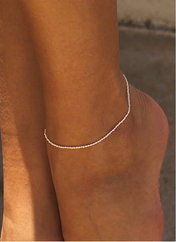 Dainty Pearl Anklet