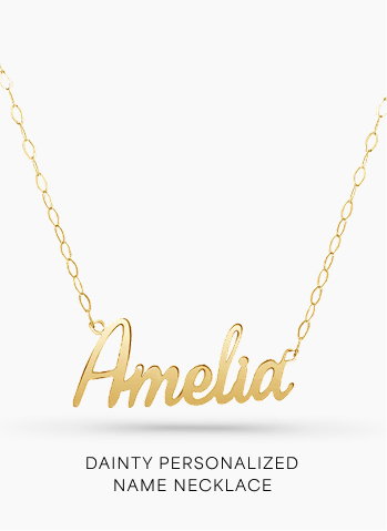 Dainty Personalized Name Necklace