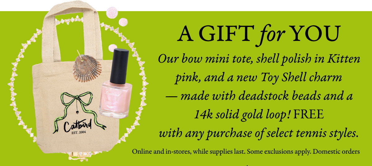 Tennis Gift with Purchase