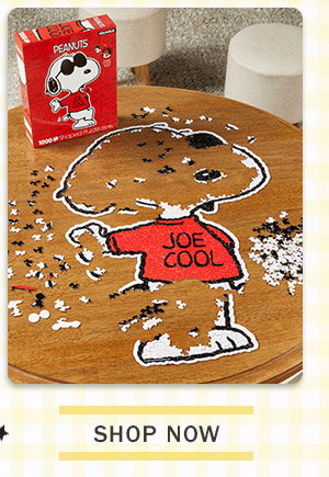 Shop Now. Peanuts Joe Cool Snoopy Puzzle, 1000 Piece