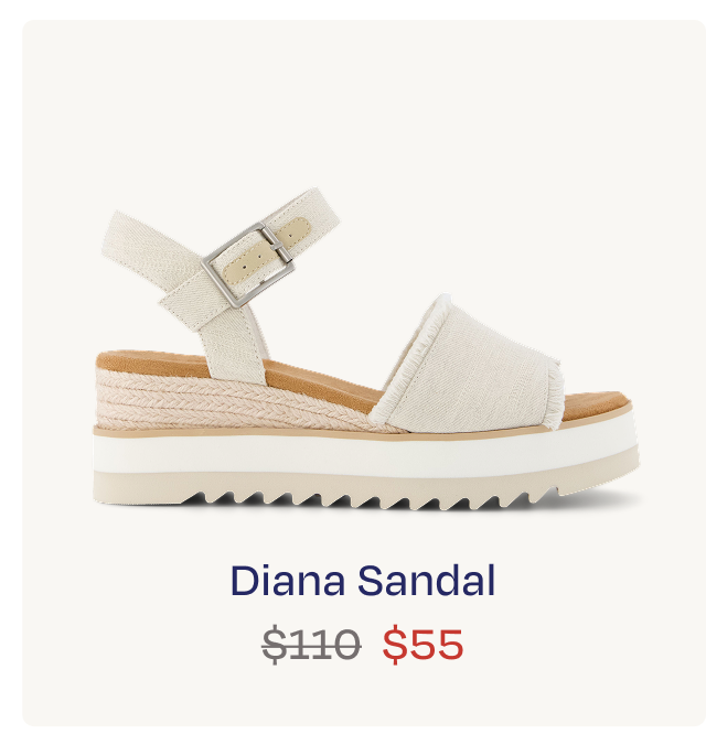 Diana Wedge Sandal