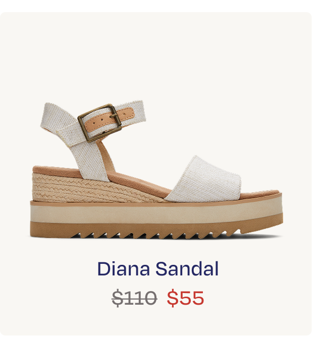 Diana Wedge Sandal