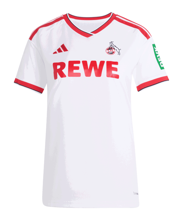 adidas 1. FC Köln Trikot Home 2026/2027 Damen Weiß