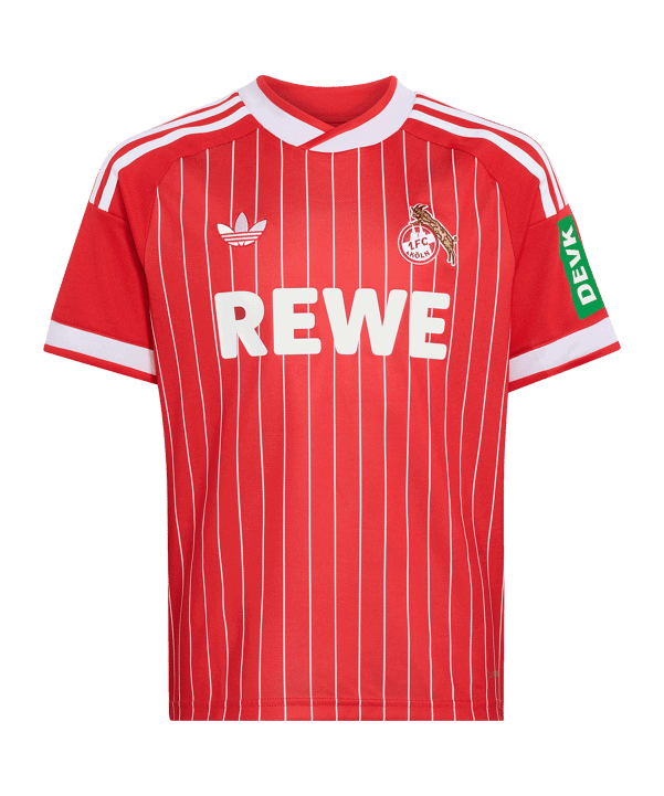 adidas 1. FC Köln Trikot Away 2026/2027 Kids Rot