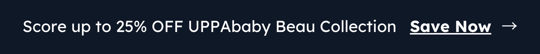 Score up to 25% OFF UPPAbaby Beau Collection   Save Now  →