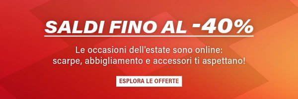 saldi in corso -40%