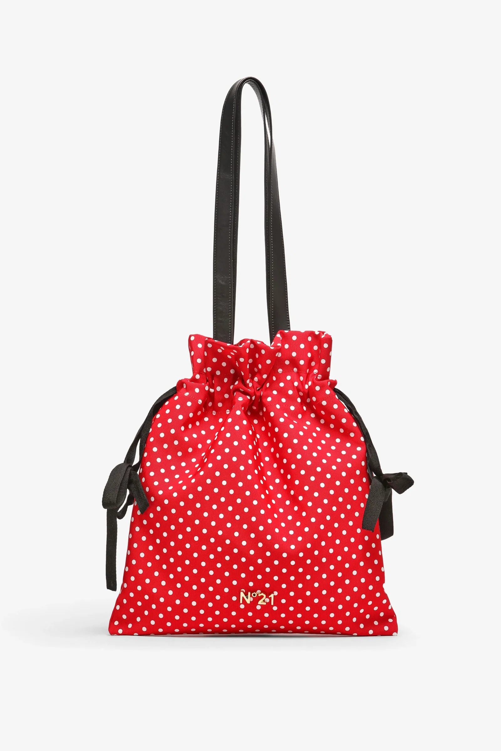 Image of Polka dot pouch bag
