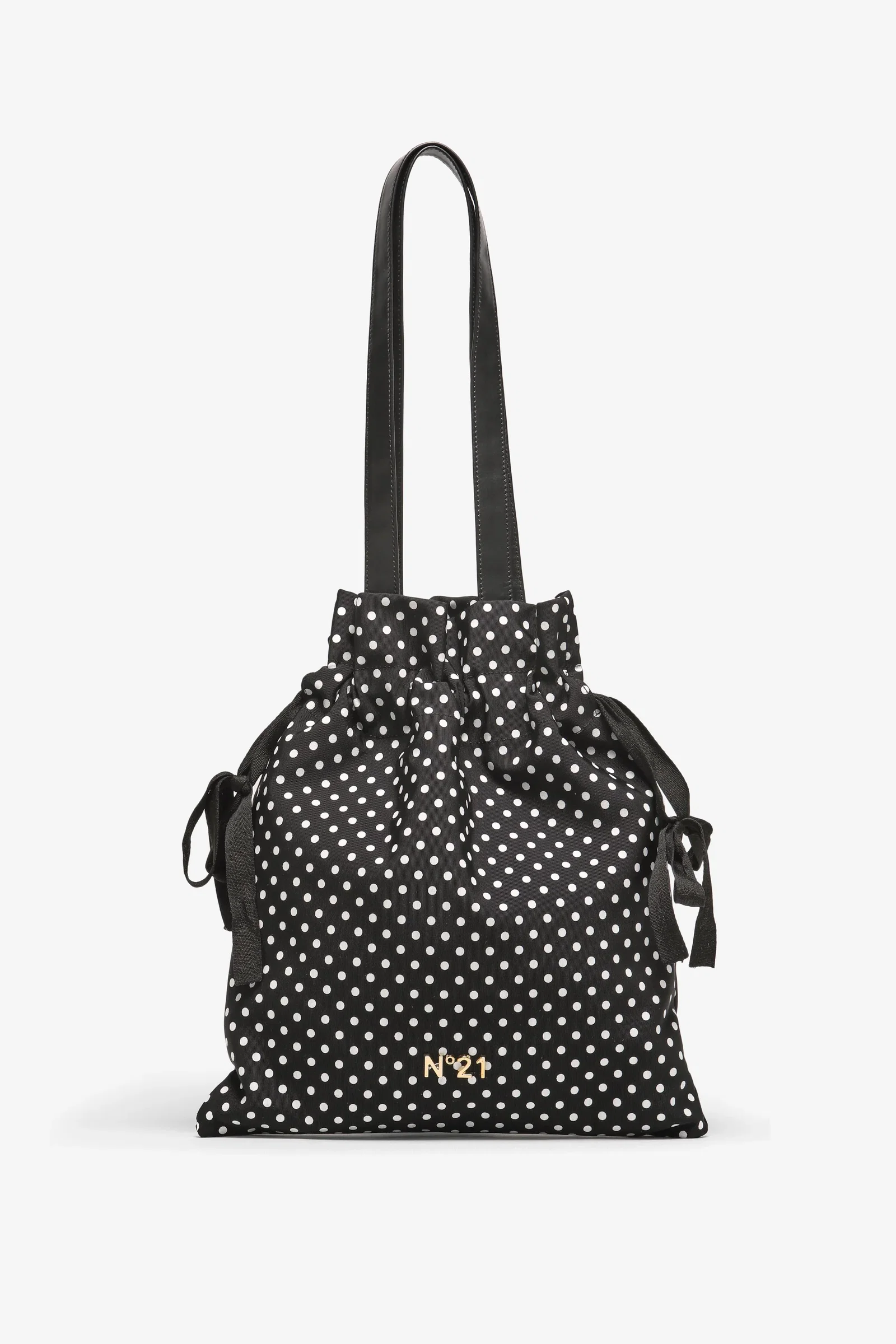 Image of Polka dot pouch bag