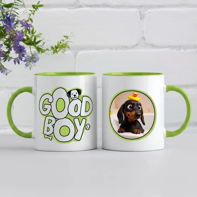 Tu perro en taza 3D