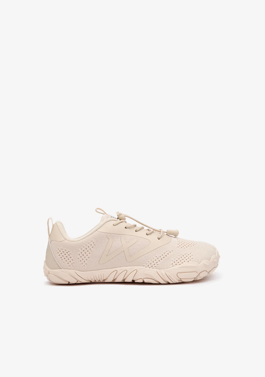 Image of Beige Canvas Barefoot trainer