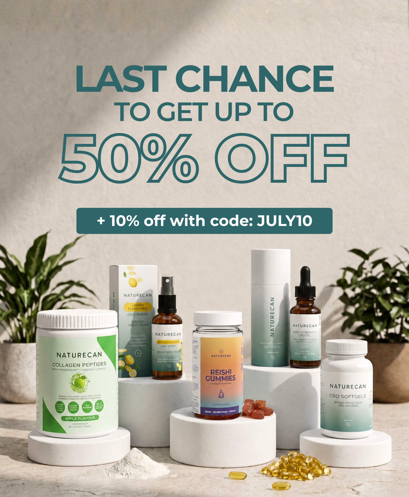 Last chance to get up to 50% off