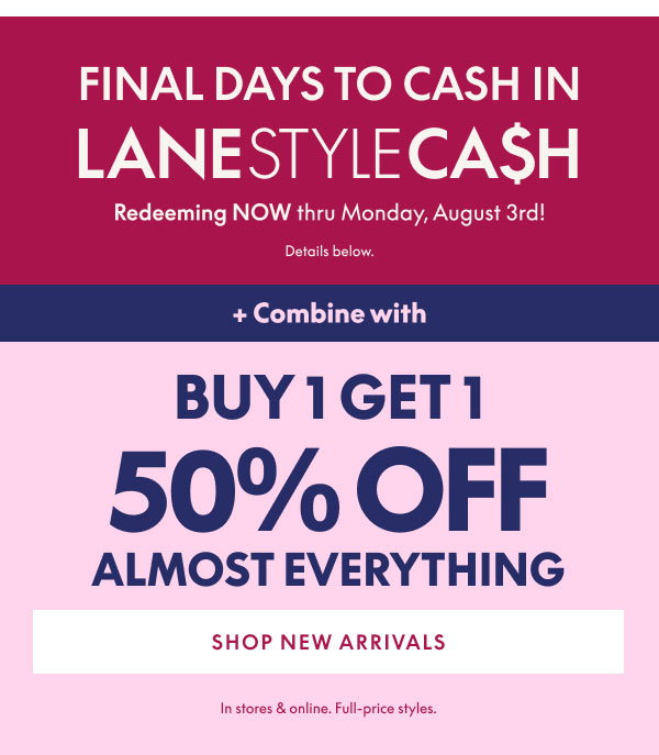 BOGO 50% Off