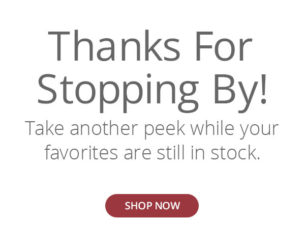 Thanks for Stopping By!